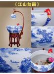 Ceramic 230mm Koi Fish Bowl
