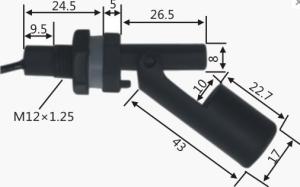 Quality Horizontal install float level sensor wholesale