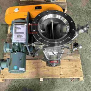 Quality 6L 304SS Stainless Steel Rotary Feeder Valve With Exhaust Hopper wholesale