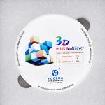900MPA 49% Translucent 3D Multilayer Zirconia Block
