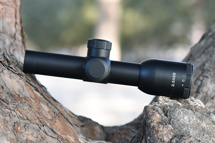 2.5X20 Hunting Optical Scope featuring Durable Aluminium Alloy and Crossing Reticle