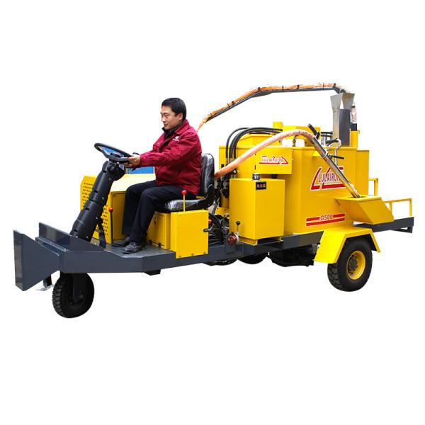 Self Propelled Asphalt Pothole Repair Equipment , 500L Hot Pour Crack Filler
