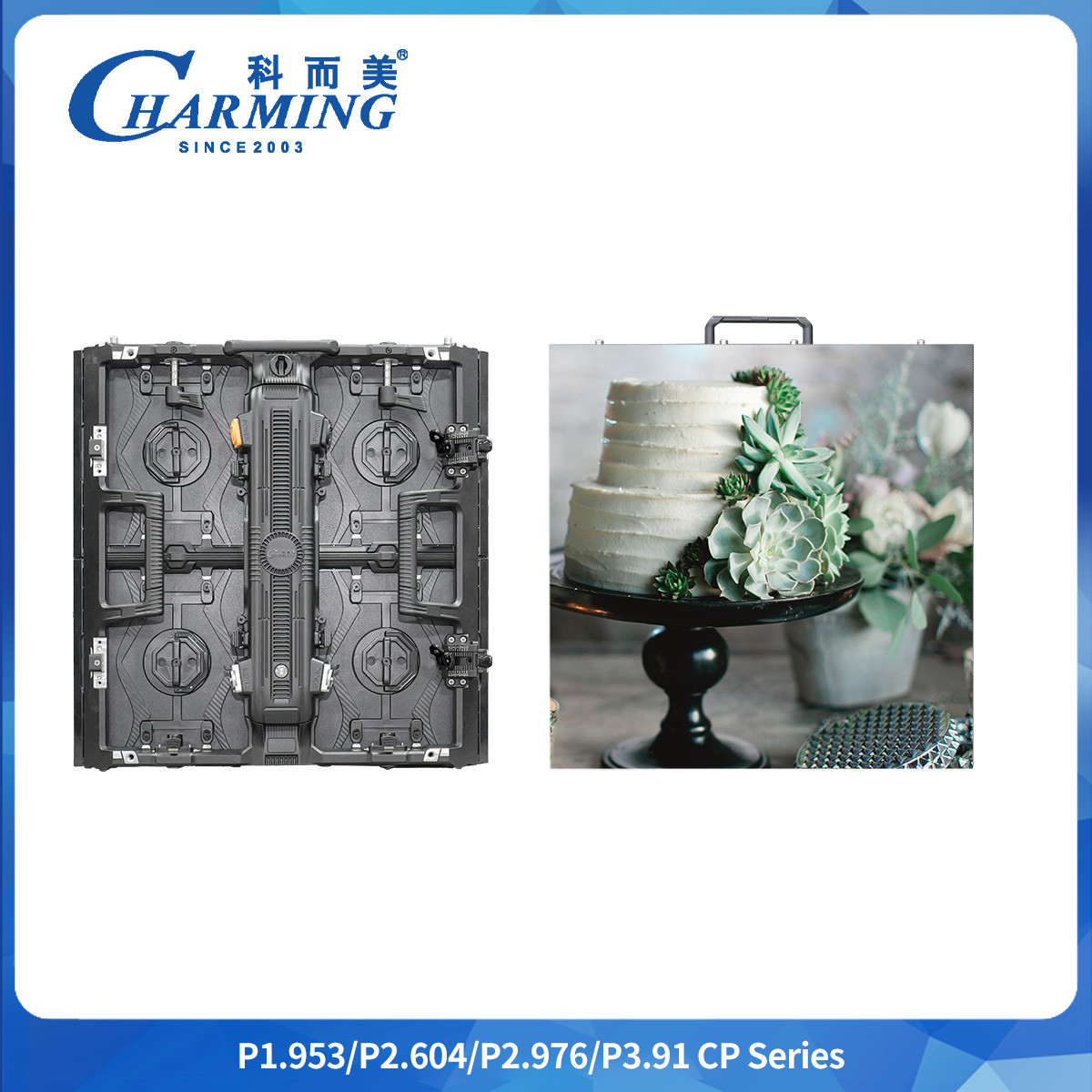 P3.91 rental 140° Ad 500*500mm Digital Signage And Displays Panel Smd1921 Giant Indoor Led Stage Video Walls For Banquet Hall And Events