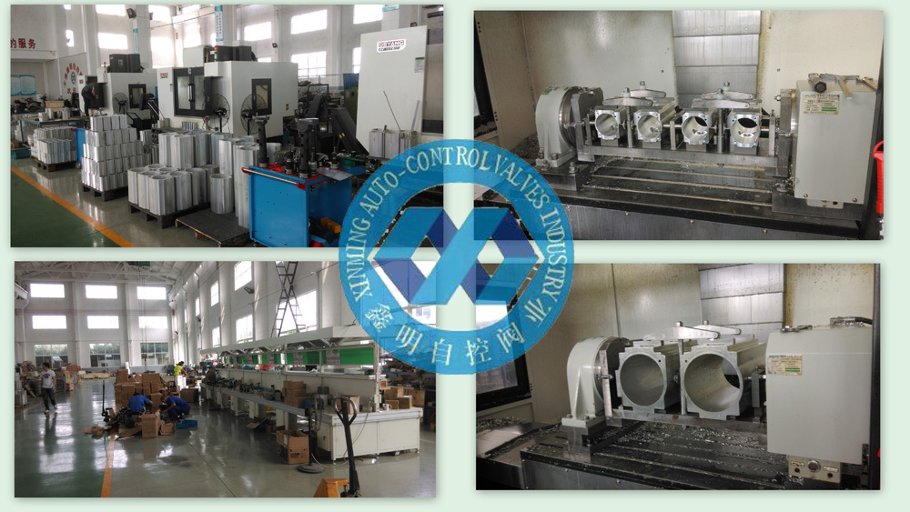 Rack and Pinion Pneumatic Actuator Double Acting and Spring Return