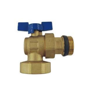 Quality 90 Degree Brass Lpg Gas Valve F M With Aluminium Alloy T Handle wholesale