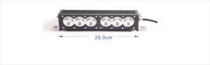 Quality 60W Light Bar single Row 4x4 aurora 60W truck light bar wholesale