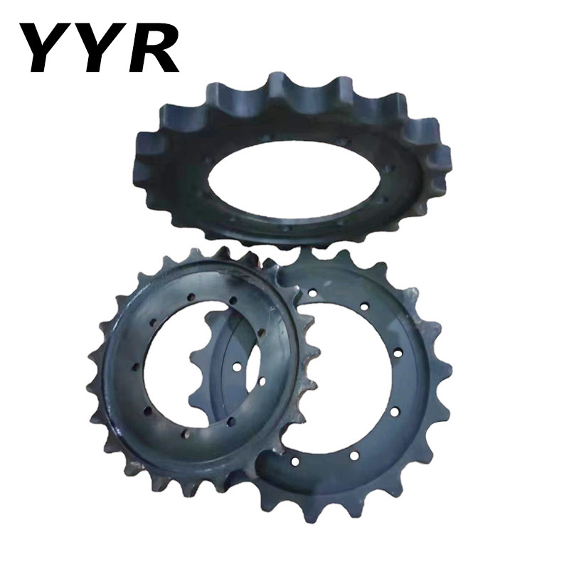 Steel Excavator Sprocket EC80 Customized Size Online Support After Warranty