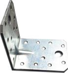White Finish Stainless Steel Flat Corner Bracket for Repair Joist Plate