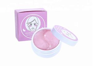 Quality Private Label Rose Crystal Collagen Eye Mask / Anti - Wrinkle Under Eye Gel Pads wholesale