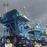 100t Coal Discharging Harbour Bottom Discharge Hopper