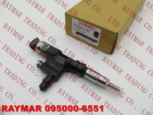 Quality DENSO Genuine common rail injector 095000-6550, 095000-6551 for HINO bus N04C 23670-E0190 wholesale