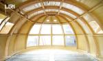 Panoramic Ellipse Campsite Glamping Hotel Tent All Timber Frame