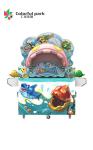 2 Player Shooting Fishing Ticket Redemption Machine Arcade Tabletop Vertical