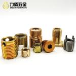 M12 Precision CNC Machining Parts Brass Threaded Inserts Polished