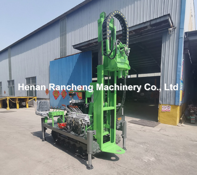 30Hp Hydraulic Power Hea Pile Driver With 30m Crawler Gearbox