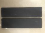 Black Decorative Vintage Brick Veneer , Smooth Exterior Brick Panels