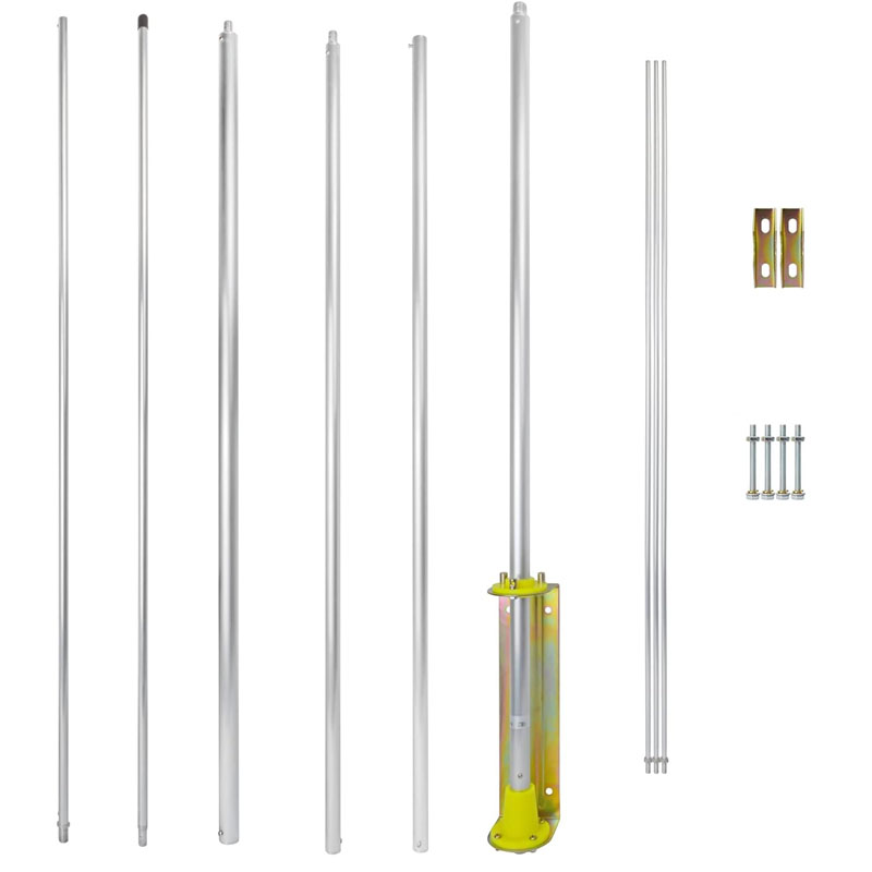 Female Connector Universal CB Radio Magnetic 27MHz Fiberglass Antenna for CB Base Station