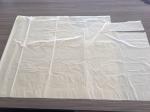 Beauty Salon PE Disposable Hairdressing Capes / Disposable Barber Cape