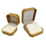 Octagon Shape Customized Jewelry Packaging Box With Gold Line