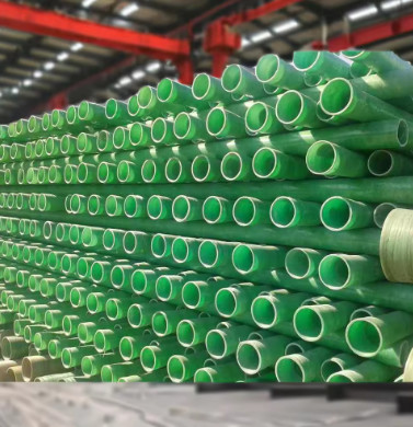 Customized Colors Smooth FRP Glass Fiber Reinforced Plastic Pipe