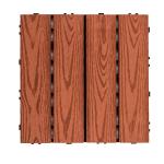 Balcony Wood Deck Tiles Embossed Custom Hardwood Deck Planks