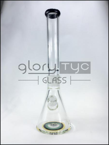 Dazzling Thread Glass Smoking Pipe Trendy Healthy Classic Glass Hookah Beaker