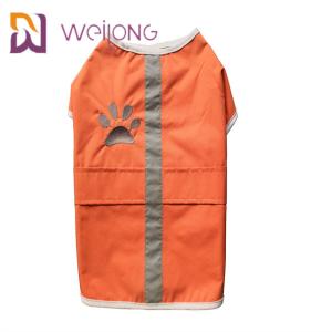 Quality Embroider Print Polar Fleece Lined Dog Raincoat Dog Rain Suit wholesale