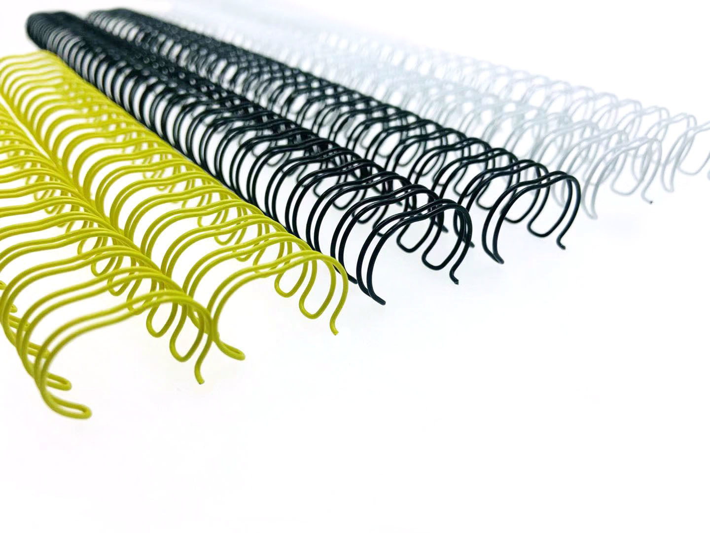 Notebooks Colored 1/4 inch Double Loop Binding Nylon Coated Steel 4.8mm