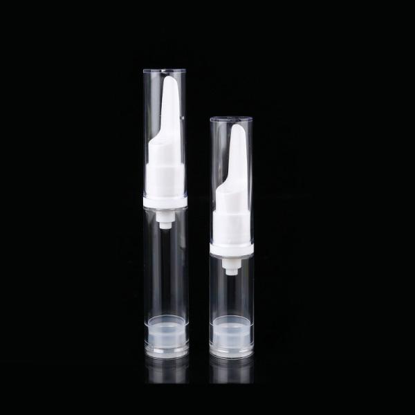 Empty Airless Skincare Cosmetic Pump Bottle For Eye Cream Serum Emulsion 10ml