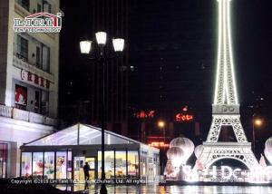 Quality Liri Tent Luxury Event Party House Tent 9x9m Marquee with Glass Walls wholesale