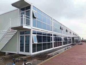 Quality Luxury Detachable Container House Modular Glass Wooden Tiny Living Prefab Homes wholesale