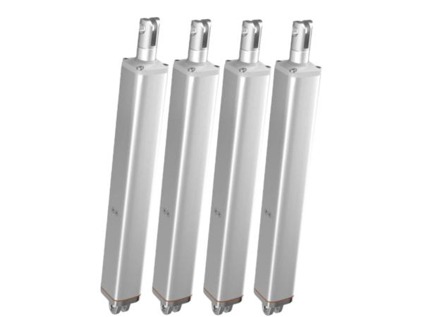Aluminum Inline Linear Electric Cylinder 3000N 12VDC for Window Skylight