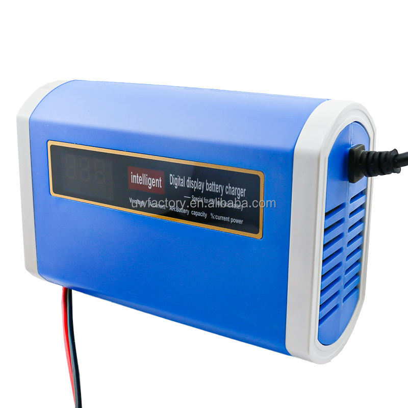 Electric Vehicle Lead Acid Battery Charger with 125W Output Power 12V 6A 12V 8A 12V 10A Pulse Repair