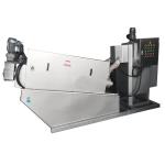 Stainless Steel Screw Press Sludge Dewatering Machine Integrated Thickening