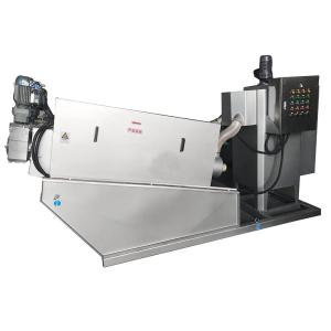 Quality Stainless Steel Screw Press Sludge Dewatering Machine Integrated Thickening wholesale