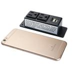 Mountable Conference Table Socket Phone Charger , Conference Room Table Inserts