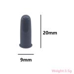 Silicone Infant Finger Toothbrush 20 X 9mm Soft Friendly For Babies