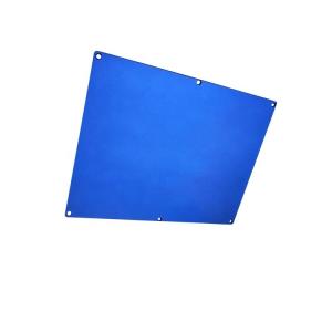 Quality OEM Automotive Stamping Parts , Laser Cutting Aluminium Plate Blue Anodizing wholesale