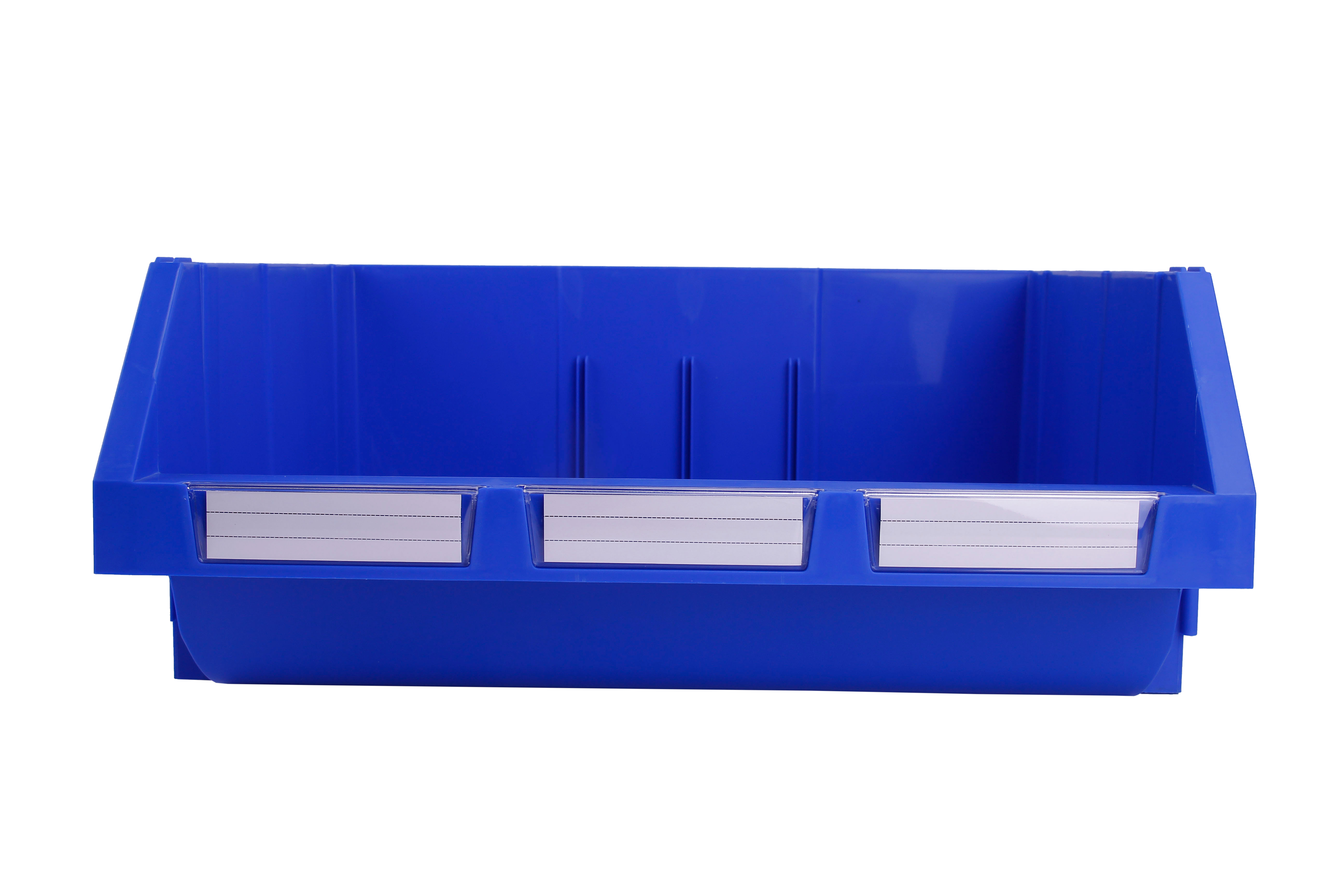 Open Front Plastic Stacking Solid Box Internal Size 392x334x94mm Spare Parts PP Bins