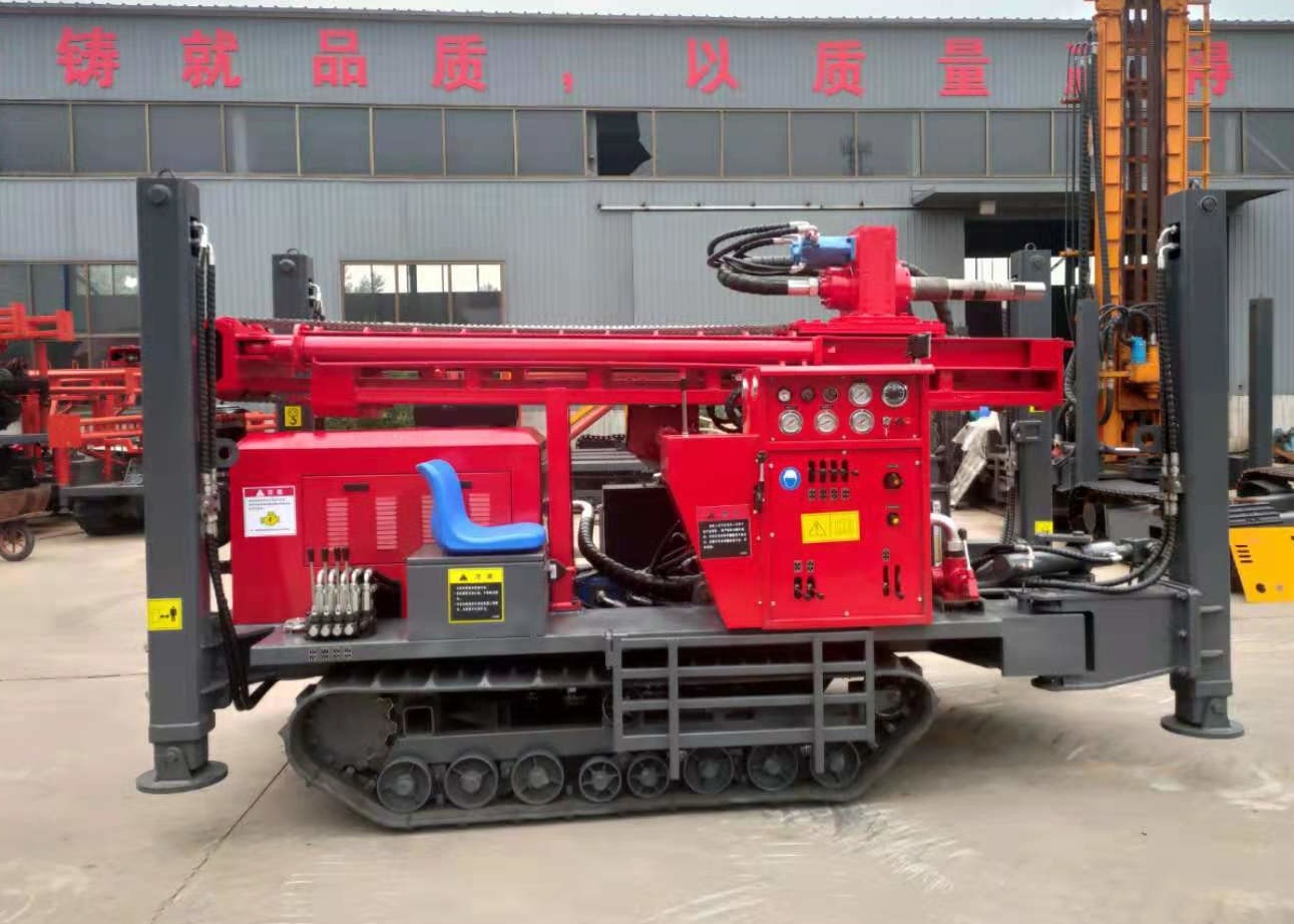 Crawler Rock Pneumatic Drilling Rig Fully Automatic Agricultural Equipment