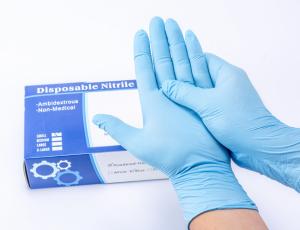 Quality 100% Nitrile Butadiene Quality Latex Medical Disposable Glove Powder Free wholesale
