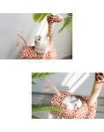Cute Giraffe 34cm Sisal Fabric Scratching Post