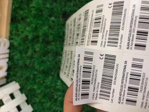 Quality Strong Adhesion Self Adhesive Sticker Labels For Clothing / Electronic Products wholesale