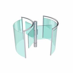 Quality SS304 Servo Motor Pedestrian Barrier Gate 35 Persons/Min wholesale