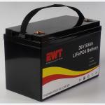 1760Wh Output Power Deep Cycle Lifepo4 36v 50ah Lithium Ion Battery Pack For
