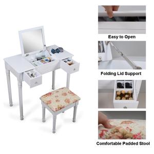 Quality 75m Height Multifunctional Modern Wooden Dressing Table NC Painting wholesale