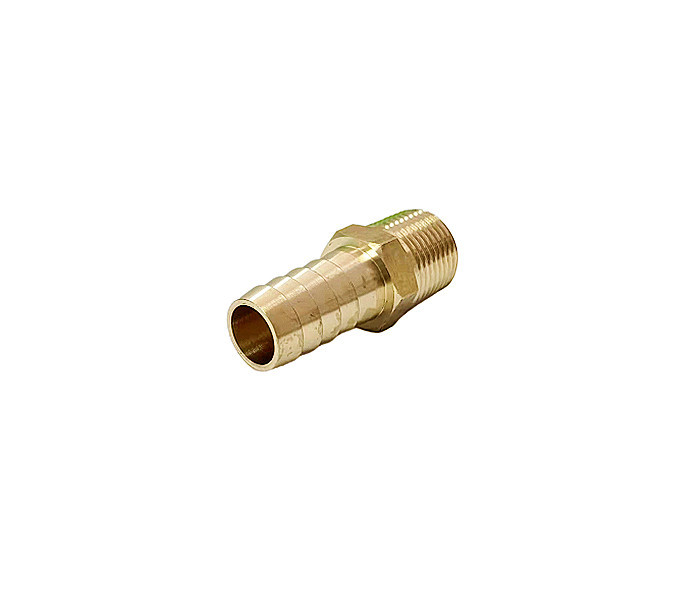 OEM 3/8'' Male Brass Hose Barb CNC For Tube Using