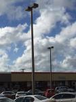 Single Arm Q235 Steel Street Light Poles With Solar Panel