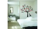 Tree And Bird Removable Wall Stickes For Home