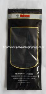 Quality Cigar Humidor Bags With Gravure Printing Cigar Moisturizing Pouch Cigar Humidority Bags Ziplock Cigar Humidor Bag wholesale